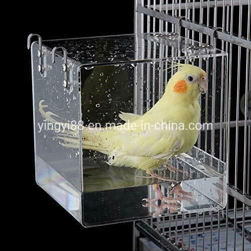 Custom Clear Acrylic Love Birds Cage