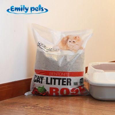 Emily Pets 2021 Kitty Sand Natural Bentonite Activated Carbon Cat Litter