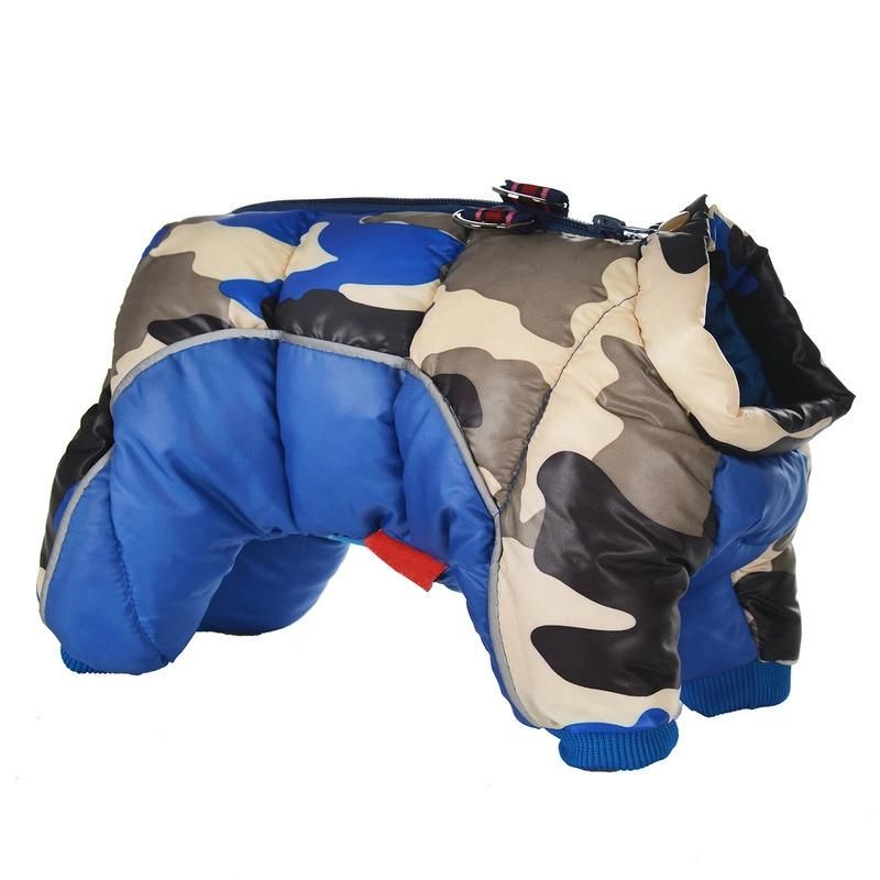 Winter Colorful Waterproof Thicker Cotton-Padded Warm Jacket Dog Pet Clothes