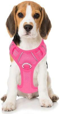No Pull Dog Harness Front Clip Pet Harness Heavy Duty Reflective Easy Control Handle
