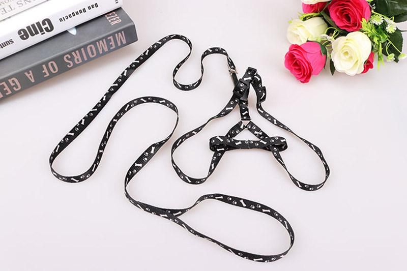 Adjustable Nylon Belt Dog Collar Pet Supplies Harness and Leash
