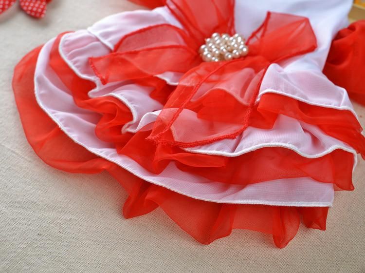 Wholesale ODM Housemaid Cosplay Dog Summer Bubble Skirt Dog Pincess Dress