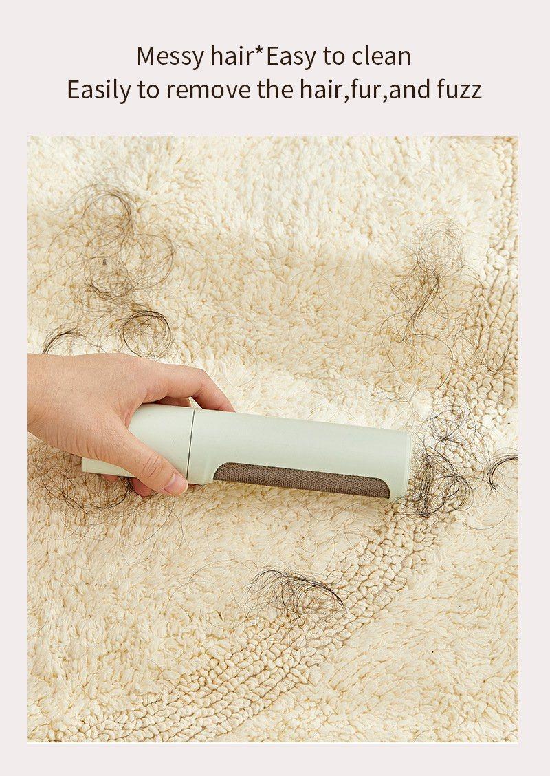 Waterproof Comfortable Touching Plastic Polyester Hair Remover Roller Brush