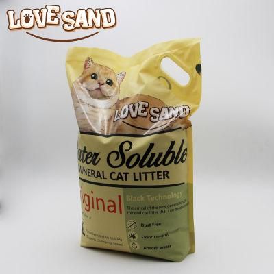 Flushable Cat Sand Soluble in Water Fragrance Mineral Cat Sand