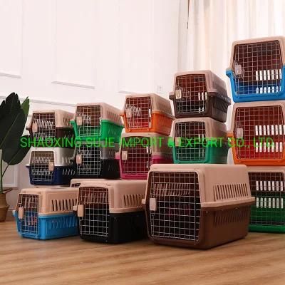 Portable Dog Carrier Pet Transport Box Travel Carrier Cages Pet Cage