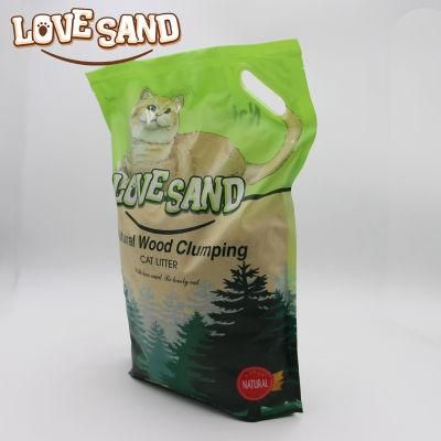 100% Nature Flushable Wood Pine Clumping Cat Litter