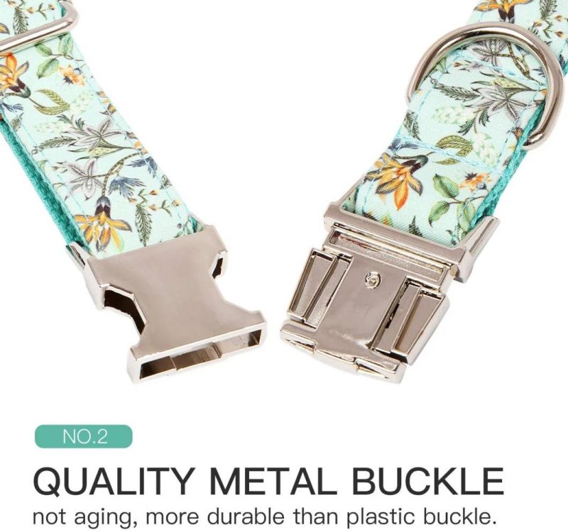 Comfortable and Adjustable Unique Design Pattern Dog Collar