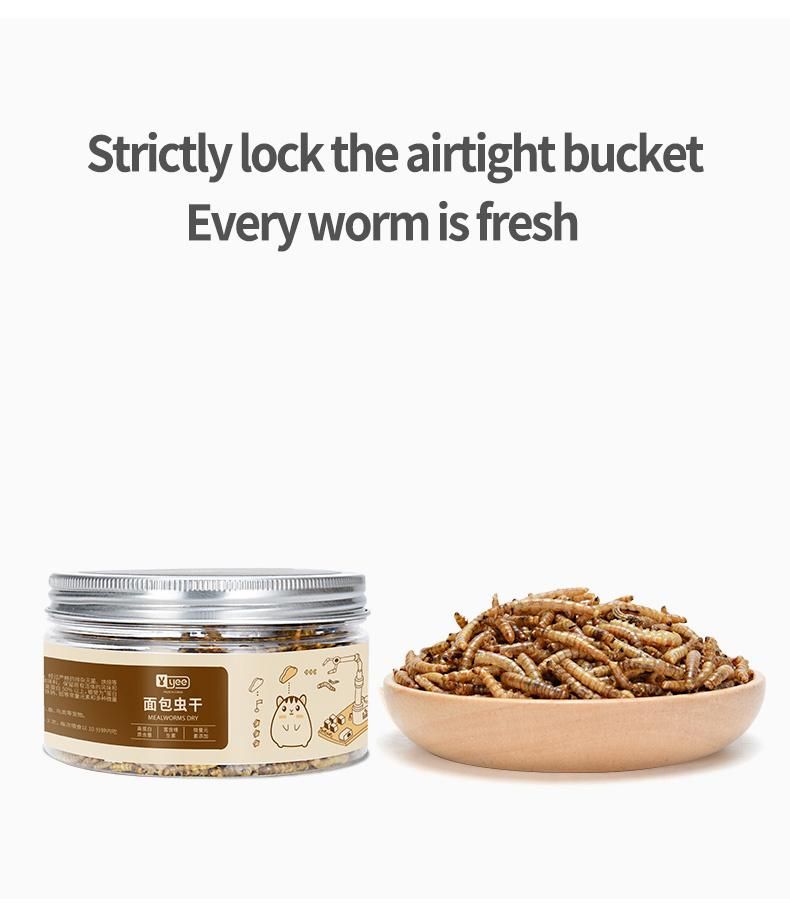 Yee Hamster Food Dry Breadworm High Protein Nutrition Food