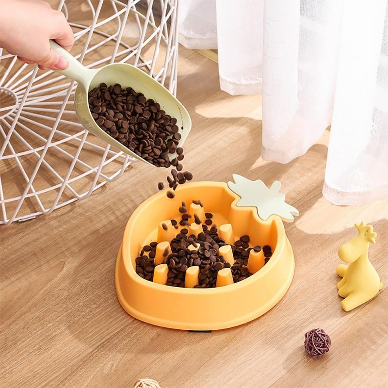 Pet Portable Plastic Feeding Bowl