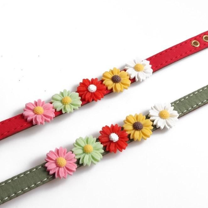 Floral Elegant Dog Collar & Cat Collar with Fast Delivery
