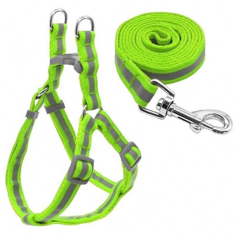 OEM Multiple Designs Reflective Walking Dog Harness with Leash/Pet Toy /Dog Harness/Pet Accessories