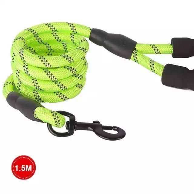 Strong Dog Leash Reflective Comfortable Durable Dog Lead Rope for Dog Walking Leash