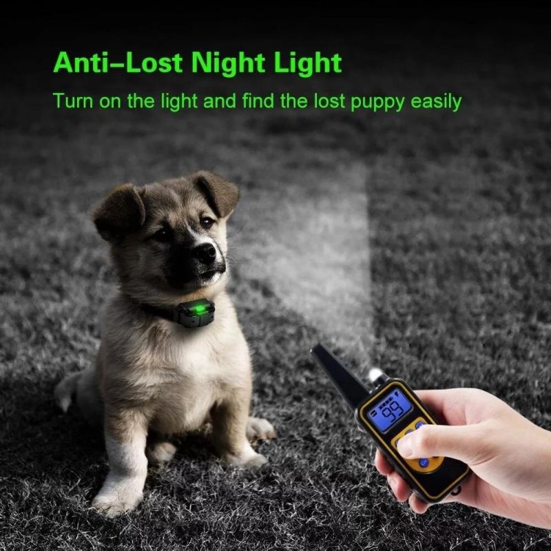 New Arrival Professional Electric Shock Pet Slave Dog Training Collar with Remote/Smart Dog Collar Trainer Pet Accessory