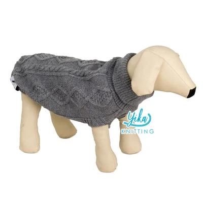 Extra Large Cashmere Chunky Dog Sweater Manufacruer