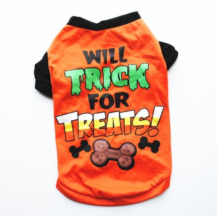 Soft and Comfortable Holloween Dog T-Shirt