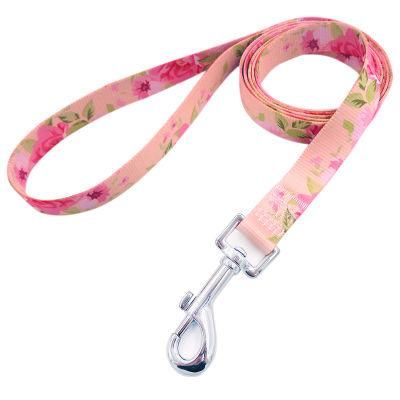 Premium Wholesale Pet Products Webbing Sublimation Soft Dog Leashes Designer