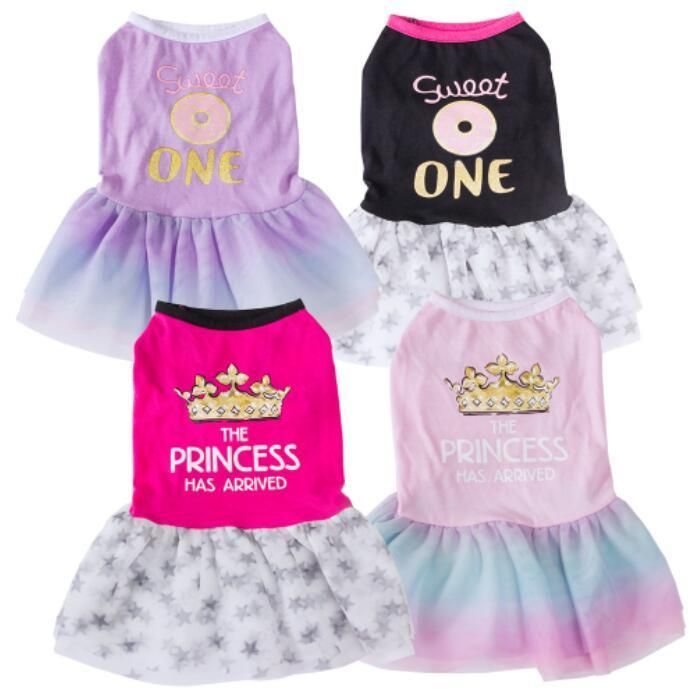 Summer Soft Comfortable Dog Dress with Multiple Designs