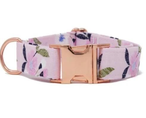 Custom Design Fabric Dog Collar with Logo for Small Medium and Large Dogs