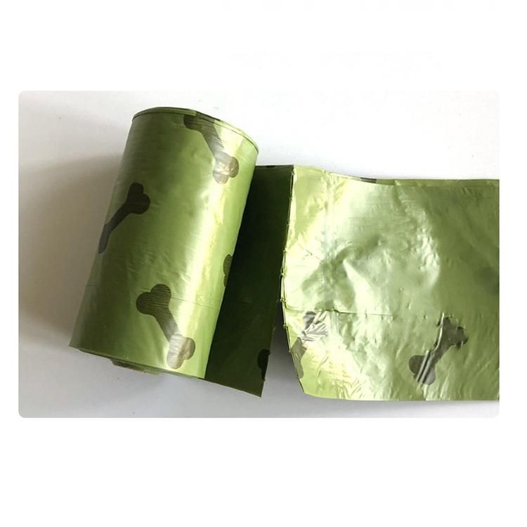 Manufacturer Wholesale PE Biodegradable Roll Box Packed Pet Waste Bag Dog Poop Bag with Dispenser