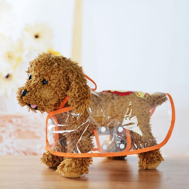 Wholesale Dog Raincoat Large Hooded Waterproof Pet Dog Raincoat Transparency Design Luxury Raincoat Clothes for Dogs