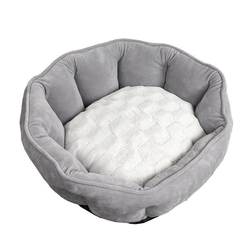 Customized Comfortable Anti-Slip Soft Cushion Cat Dog Accessories Pet Bed