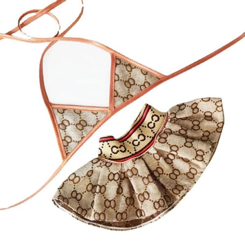 Pet Dog and Cat Bikini Suit Fashion Short Dress