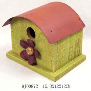 Eco-Friendly High Quality Fsc Waterproof Wooden Birdhouse
