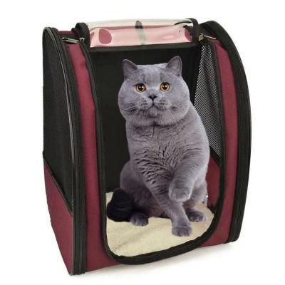 Customize OEM ODM Luxury Travel Dog Carrier Dispenser Pet Backpack