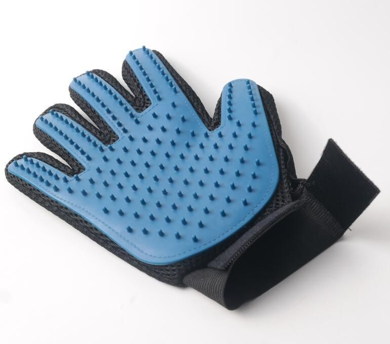 Factory Price Pet Dog Five Finger Grooming Glove