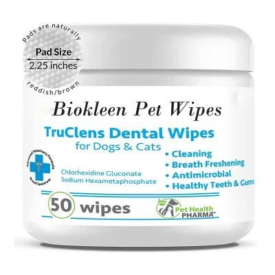 Biokleen Super Convenient Home or Travel Extra Large Thick Cleans Face Pet Ears Body and Eye Area Wipes for Dogs and Cats