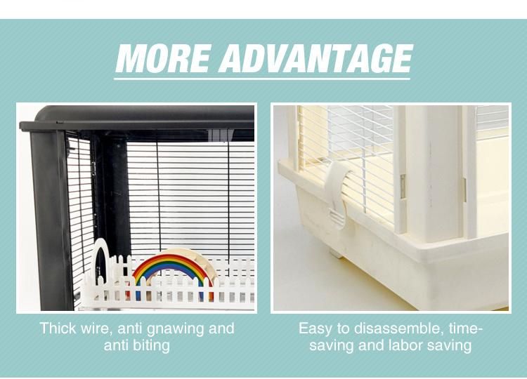 Factory Supply Hamster Cage Plastic Pet Cage
