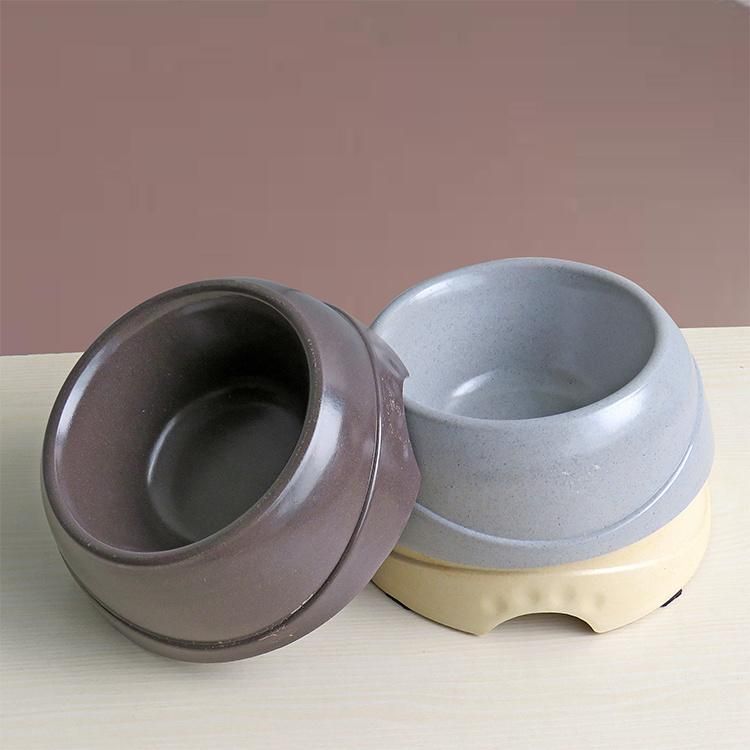 Hot Sell Factory New Design Bamboo Fiber Pet Bowl