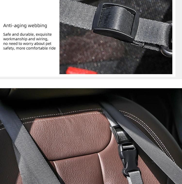 Amazon Hot Selling Pet Folded Car Seat Dog Seat Car Cushion Oxford Cloth Pet Carrier Portable Outdoor Bag Car Seat