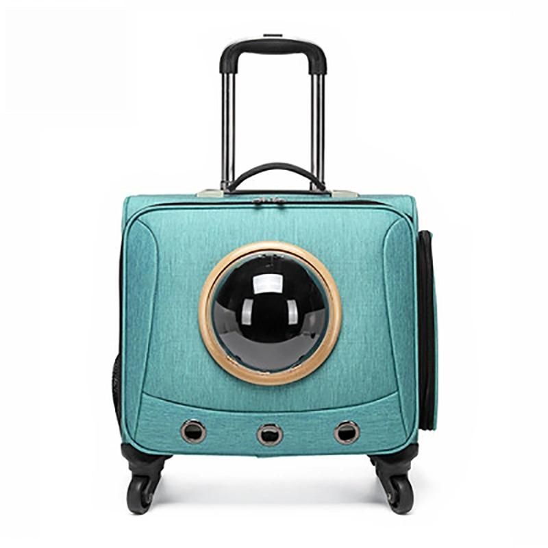 ABS Trolley Type Large Capacity Travel Pet Bag with Wheels