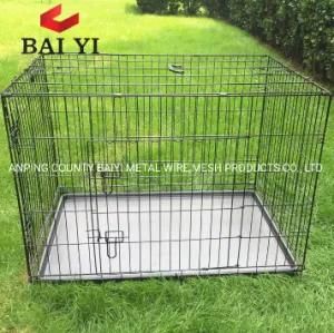 Hebei Goods for Dogs Metal Folding Dog Cage