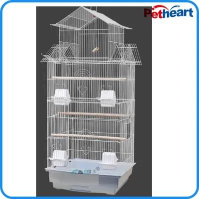 Factory Wholesale Parrot Cage Large Bird Cage with Stand