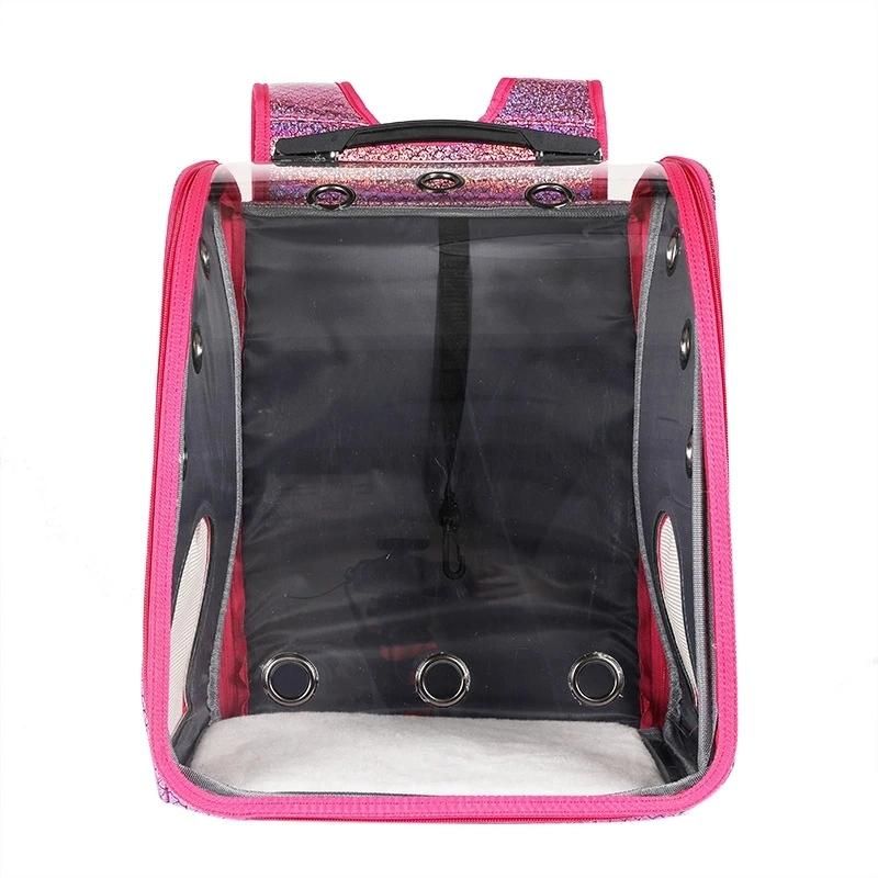 Large Portable Take-out Shoulder Cat Bag Summer Outing Pet Full Transparent Space Capsule Pet Backpack