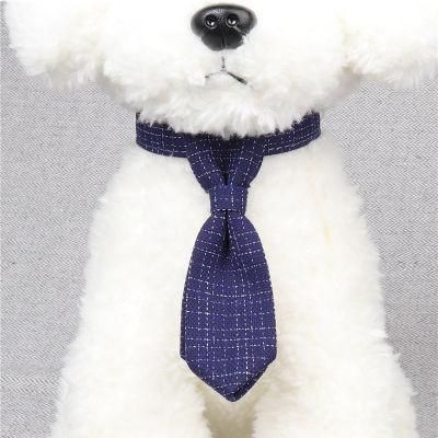 British Pet Tie PU Dog Tie Collar Dog Cat Collar Supplies