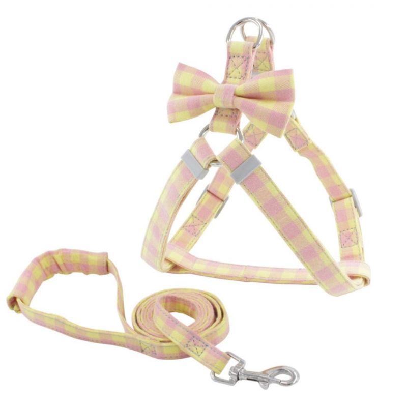 Durable Triangle Dog Harness No Hurt Skin Soft Cotton Pet Harness