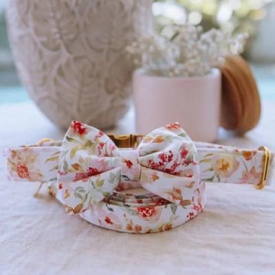 Different Size Pets-Accessories Printing Pattern Colorful Nylon Dog Pet Collar