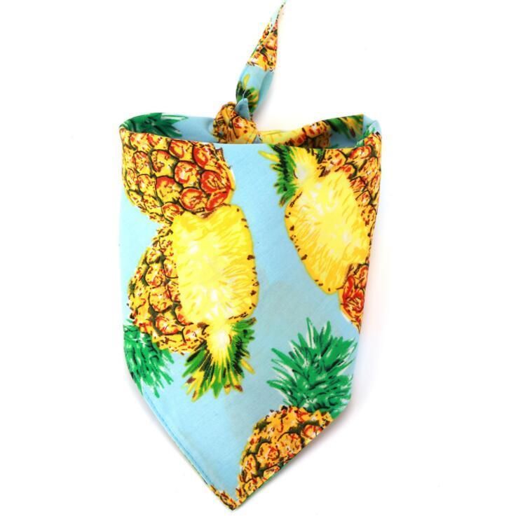 Dog Pineapple Bandana Pet Ananas Triangular Binder