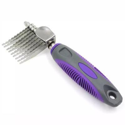 Cat Dog Stainless Steel Grooming Comb Dog Brush