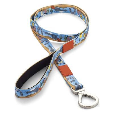 Factory Wholesale Custom Logo &amp; Patten Quality Cheap Dog Products No Pull Polyester Pet Dog Leashes