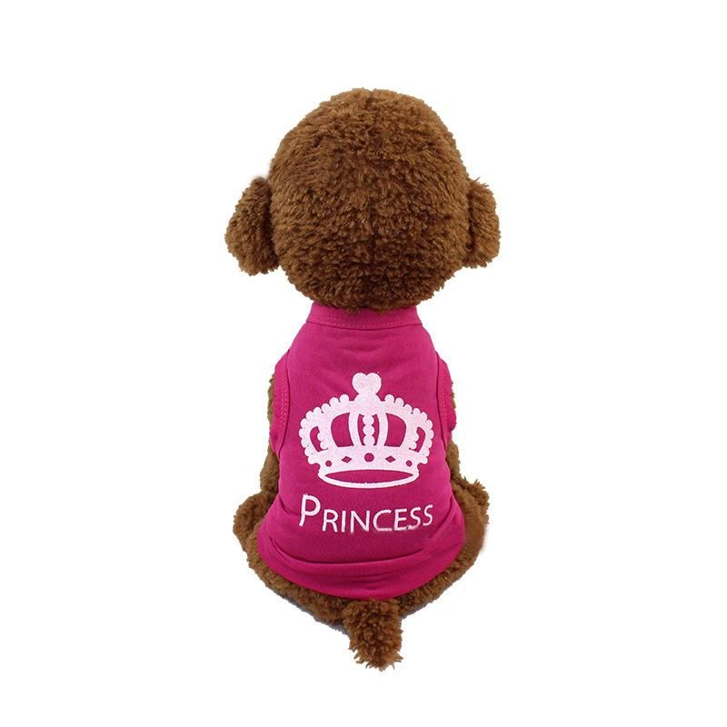 Spring Summer Thin Teddy Puppy Vest Clothing Wholesale Dog Clothing Thin Summer Pet Clothing