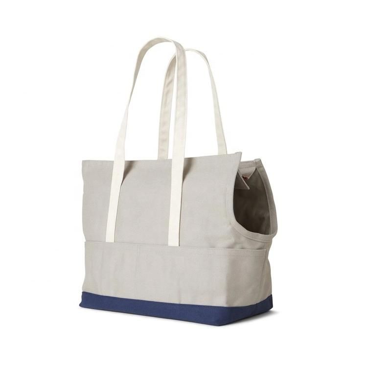 Professional China Competitive Supplier Canvas Foldable Tote Shoulder Pet Carrier Bag