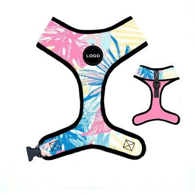 OEM Printing Dog Harness Set Print Reflective Factory Price