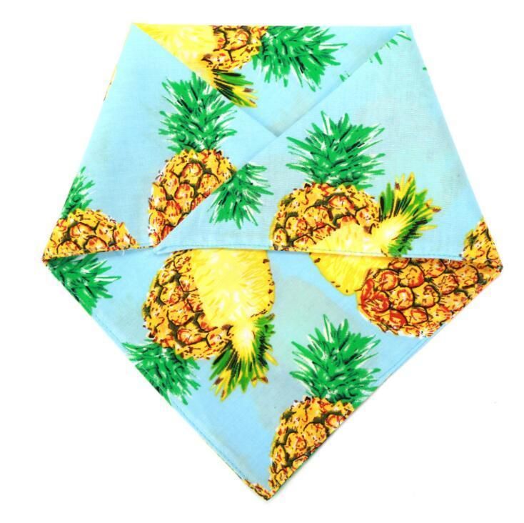 Dog Pineapple Bandana Pet Ananas Triangular Binder