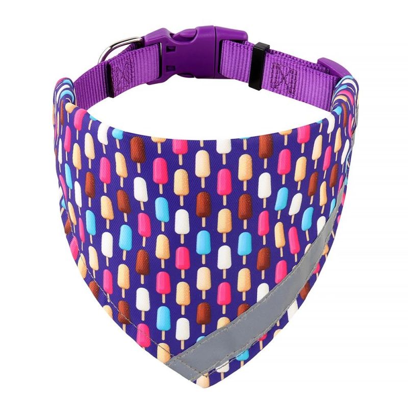 China Factory Supplier Wholesale Pet Accessories Custom Pet Webbing Dog Collar Outdoor Pet/Various Colors