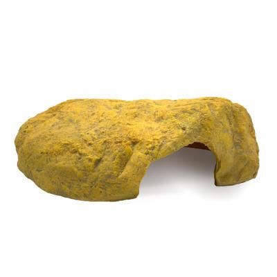 Hot Sale Rock Appearance Resin Material Reptile Hides Caves Shelters for Gecko Snake