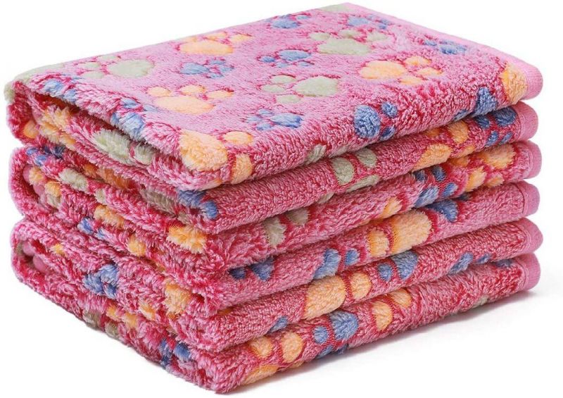 Blankets Super Soft Fluffy Premium Fleece Pet Blanket Flannel Throw for Dog Puppy Cat
